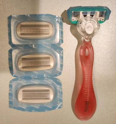wilkinson sword hydro silk Rasierer , plus 3 Rasierklingen gratis dazu