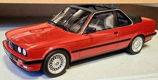 BMW 325i E30 Baur Cabrio Rot Otto Mobile 1:18  neuwertig OVP