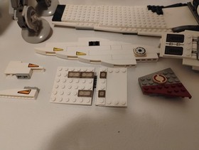 LEGO Star Wars: Republic Dropship with AT-OT Walker ~35% Complete No figs RARE!