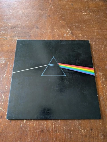 Pink Floyd Dark Side of the Moon  Vinyl Record LP 1973 With Posters & Stickers