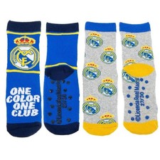 Real Madrid Socks Junior Non Slip Winter 2-Pack 2900003011