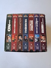 007: The James Bond Collection 7-Tape VHS Box Set  - MGM Studios