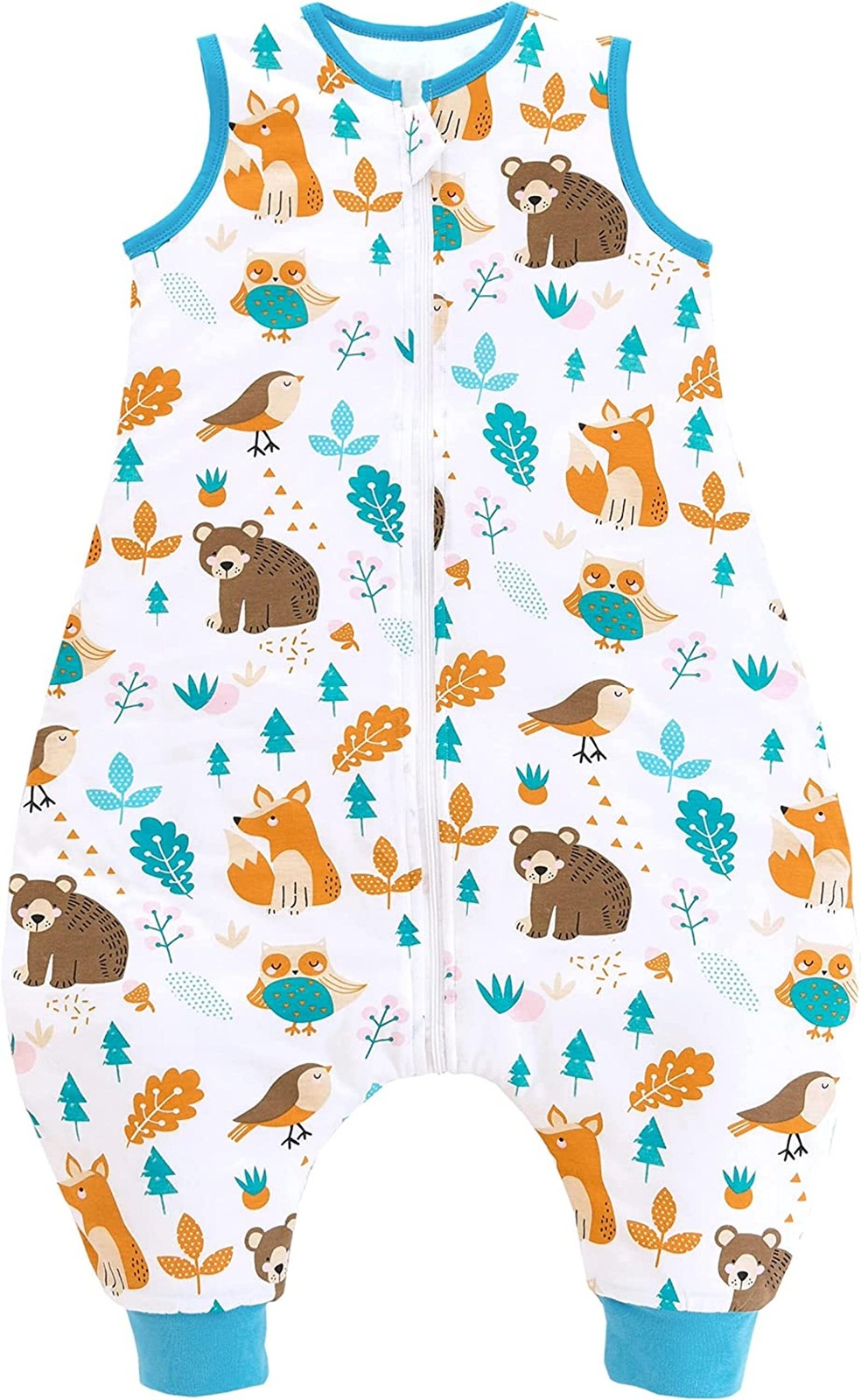 Gigoteuse à pieds bébé TOG 2 motif forêt pour fille et garçon