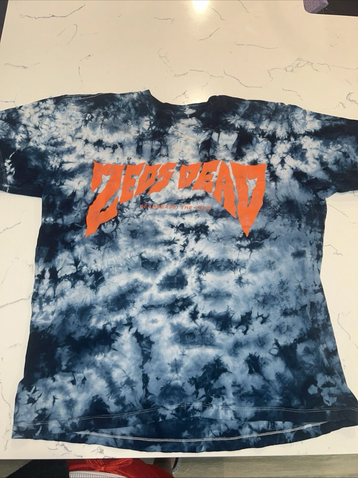 Zeds Dead “Deadbeats: The Tour” Pre-Owned Tie-Dye T-Shirt (Tour Dates On Back)