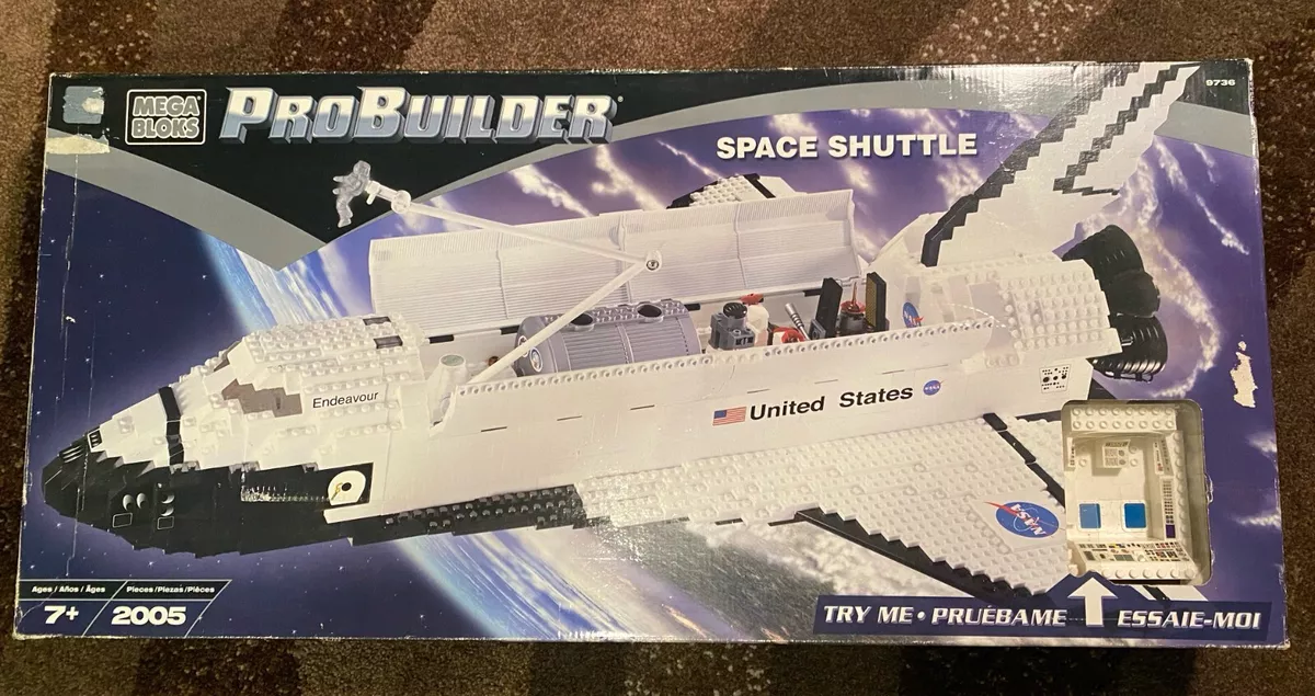 Mega bloks probuilder space shuttle on sale
