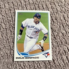 2013 Topps Series 2 Toronto Blue Jays Baseball Card #482 Emilio Bonifacio
