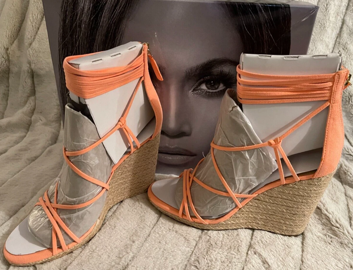 Coral cheap strappy shoes