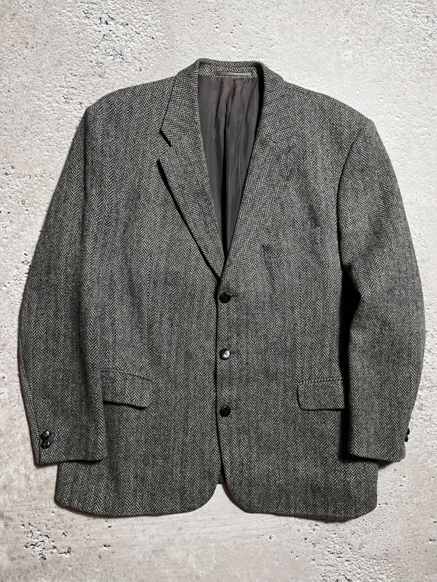 ree様 Vintage Harris Tweed Wool Blazer Jacket | eBay