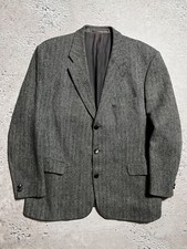 Vintage Harris Tweed Wool Blazer Jacket
