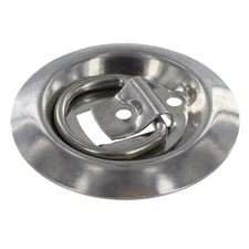 US Cargo Control Stainless Steel Flush Mount D-Rings 800 lbs - 4 Pack