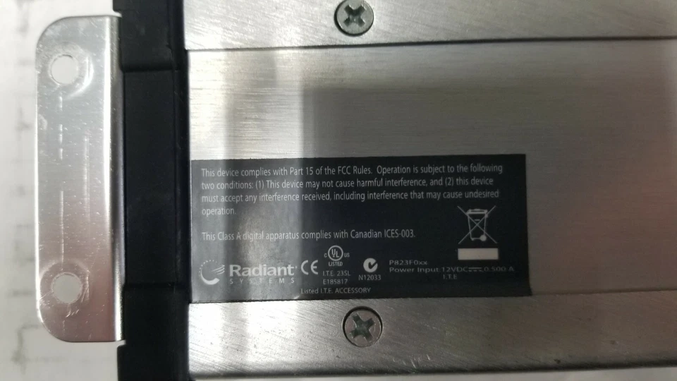 Radiant POS Bump Bar P823F027 with Cable - Image 4 of 4