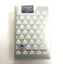 Vintage DELTA AIRLINES Playing Cards - The U.S. Playing Card Company - Unopened