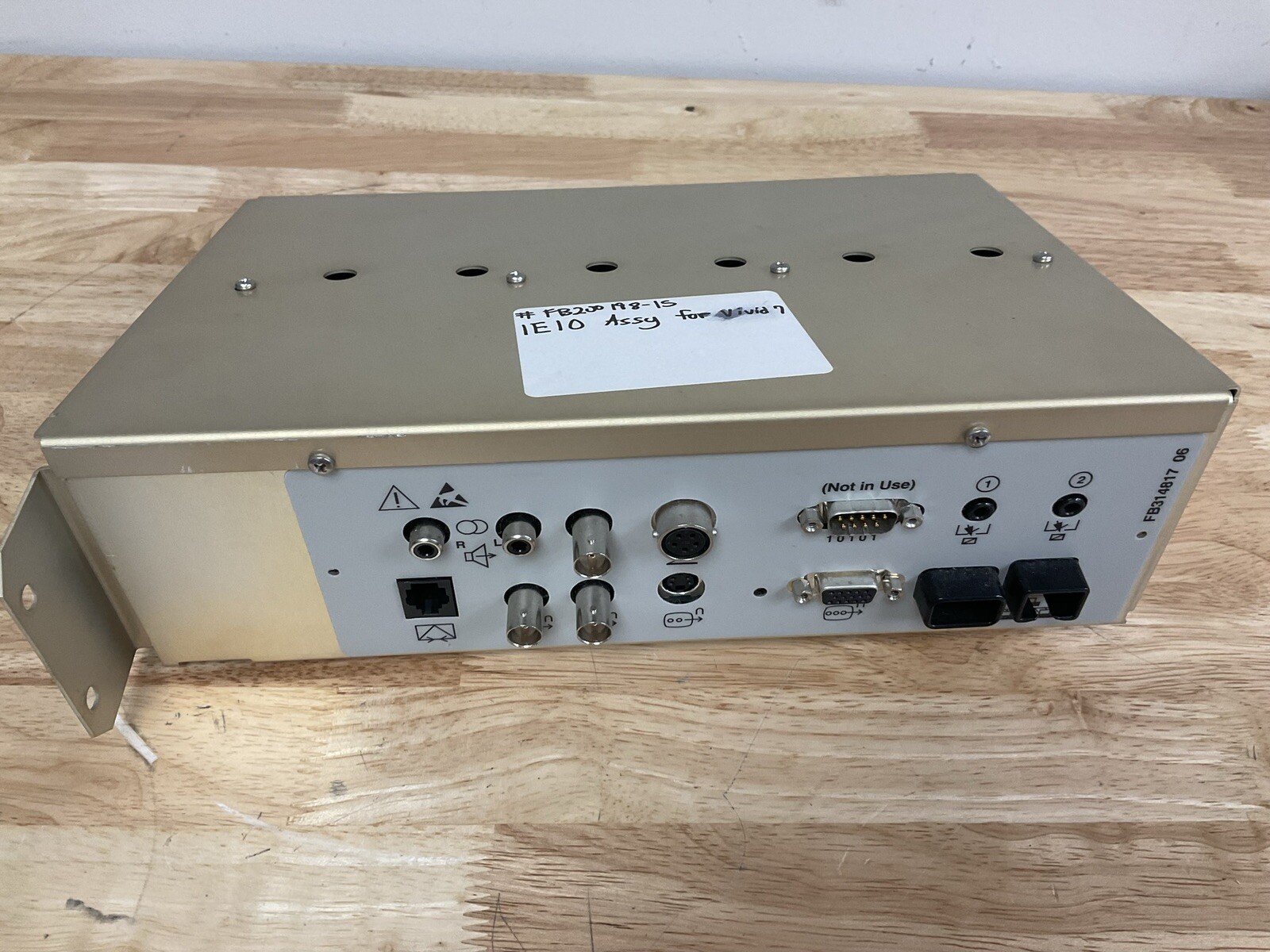 GE Vivid 7 Ultrasound FB200198-15 IE10 Assembly
