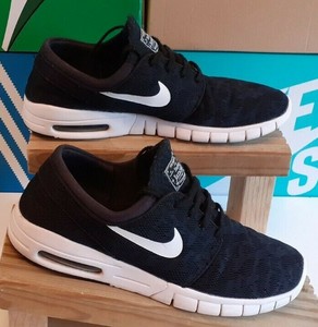 Nike SB Stefan Janoski Max Negro Zapatillas Talla 9.5 Reino Unido | eBay