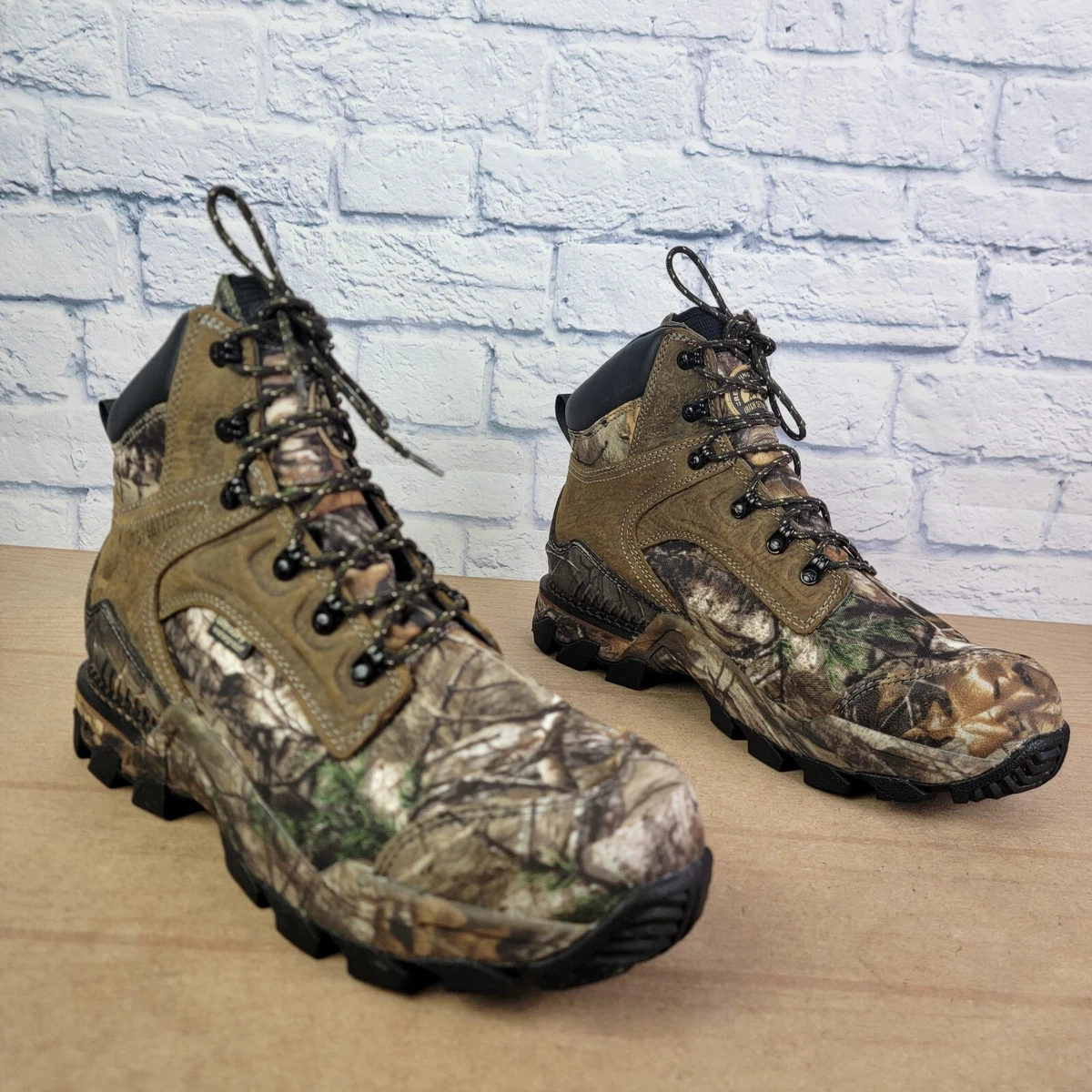 Irish Setter 1856 Boots Mens 12‎ D Brown Leather Camo Waterproof Hunting Outdoor OutdoorHub Review: Irish Setter Pinnacle Leather Camo Boots main image 3
