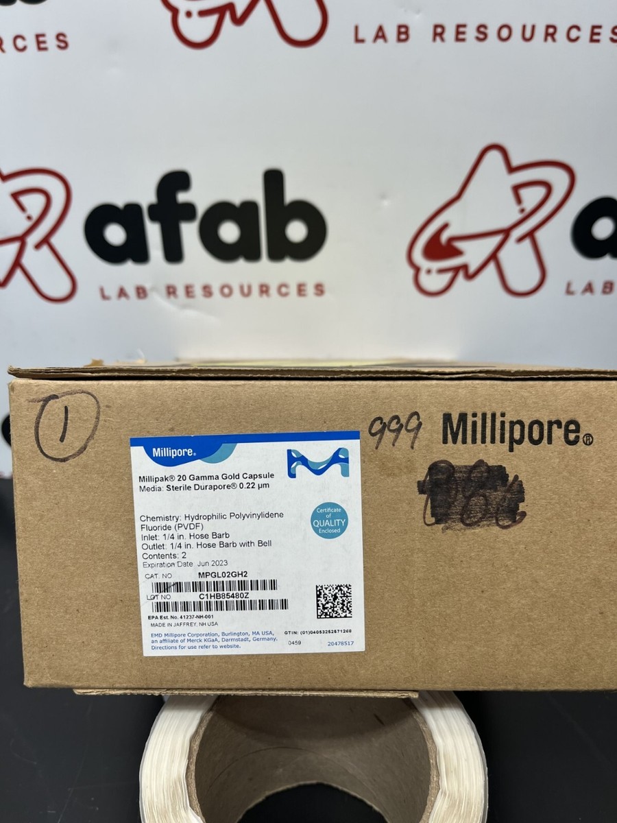 Millipore Millipak 20 Gamma Gold Capsule 0.22 µm - MPGL02GH2