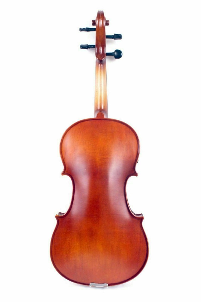 Solid wood Guarneri style 4 strings electric & acoustic viola 16