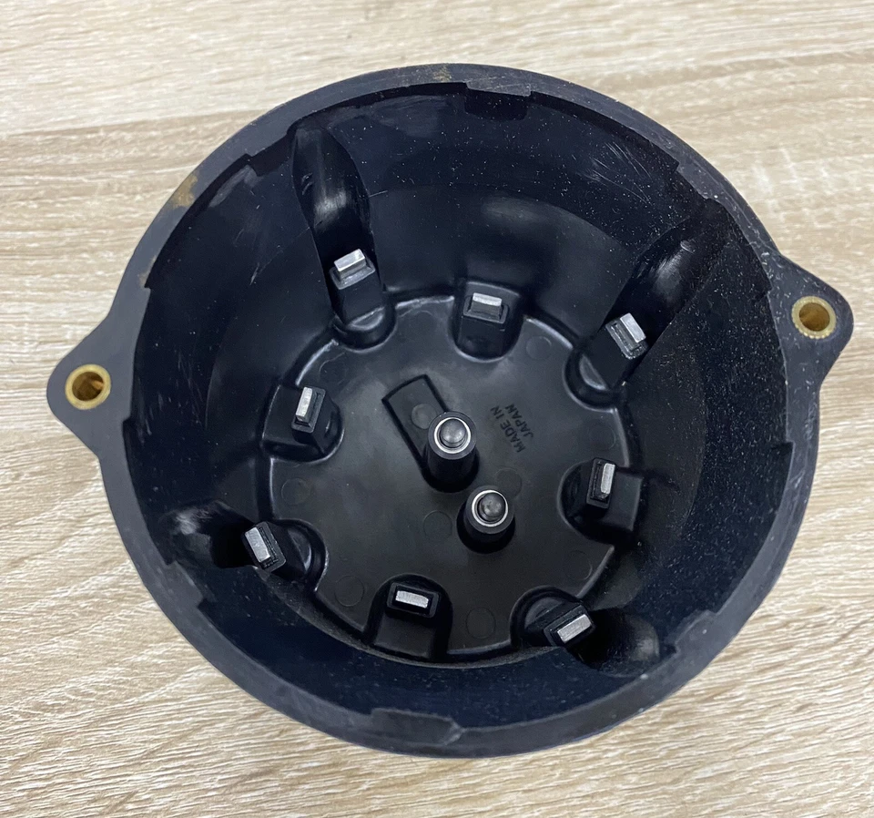 Tapa distribuidora de plástico negro para Nissan 200SX/720/D21/Pathfinder/Furgoneta 1982-1989 Foto 3 de 4