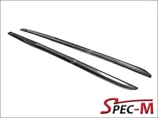 PSM Style Carbon Fiber Side Skirts Extension Lip for Mercedes W205 C250 C43 AMG