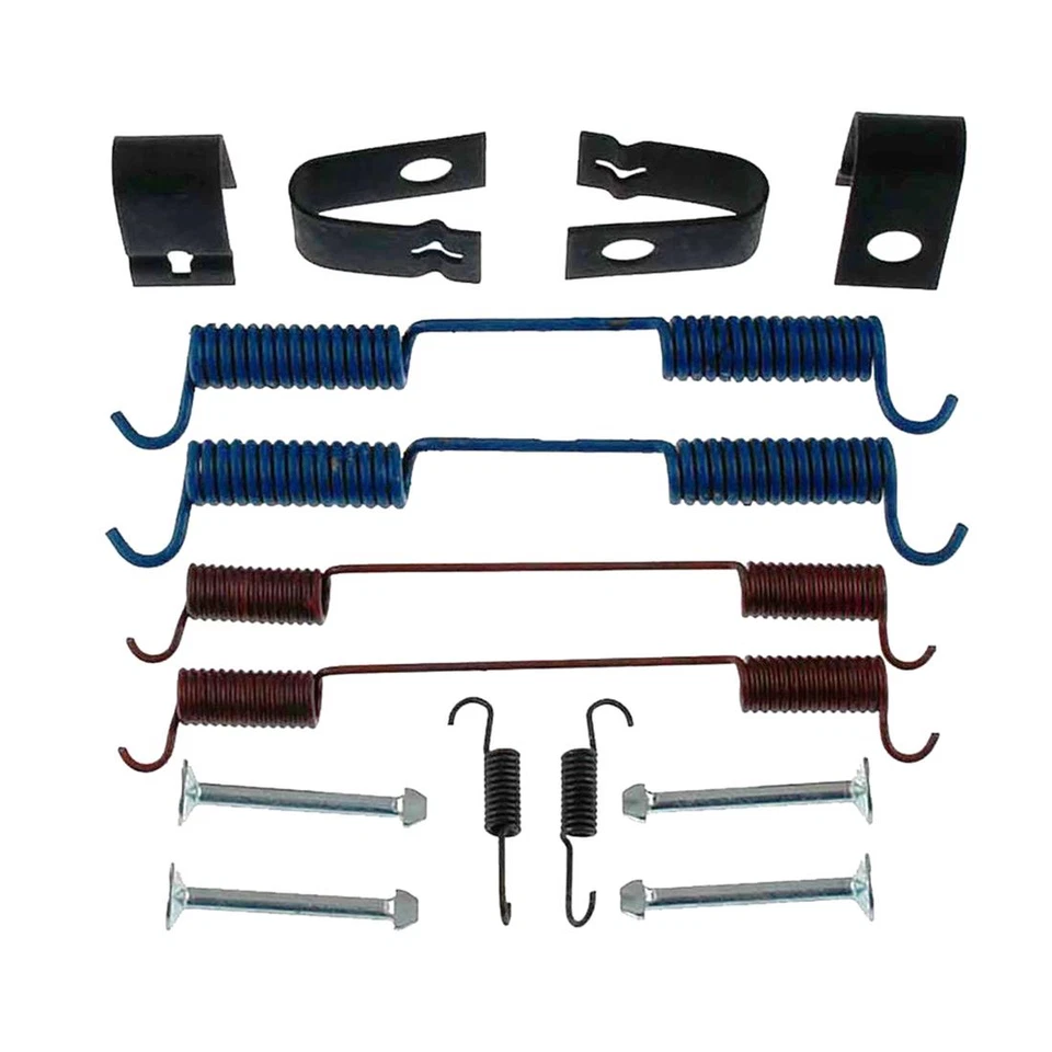 Комплект крепежных пружин для задних тормозных барабанов и тормозных колодок подходит для Subaru DL 1985 1986-1989 годов выпуска - Изображение 2 из 4