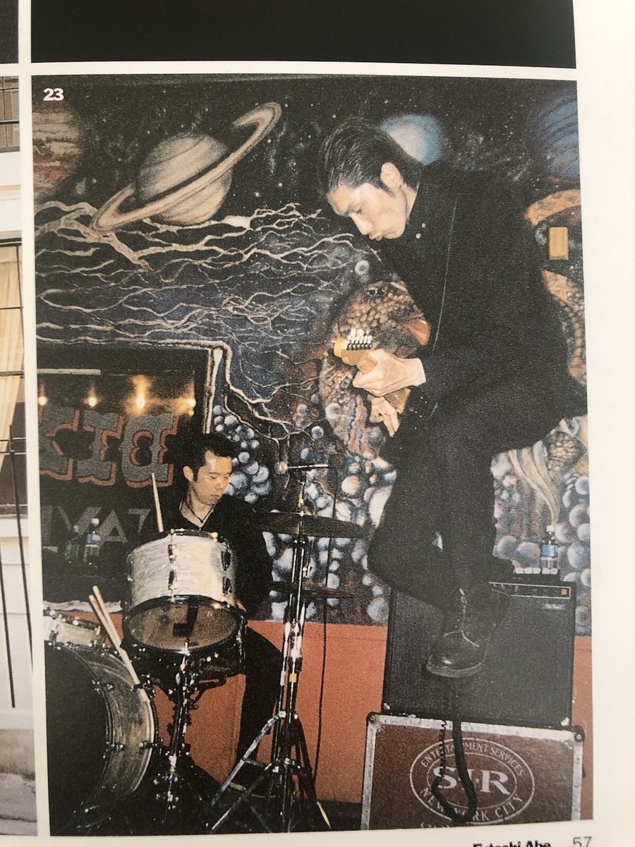 THEE MICHELLE GUN ELEPHANT Futoshi Abe Book Rock Guitarist THEE MICHELLE GUN ELEPHANT Futoshi Abe Book Rock Guitarist