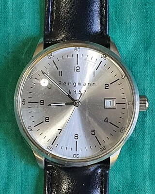 Bergmann 1957 Armband Herrenuhr Bergmann Cor Uhr Zifferblatt Uhr
