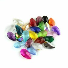 Lampadario Lampada Cristallo Illuminazione Goccia Pendenti Sospensione Prendisole Vetro Prismi