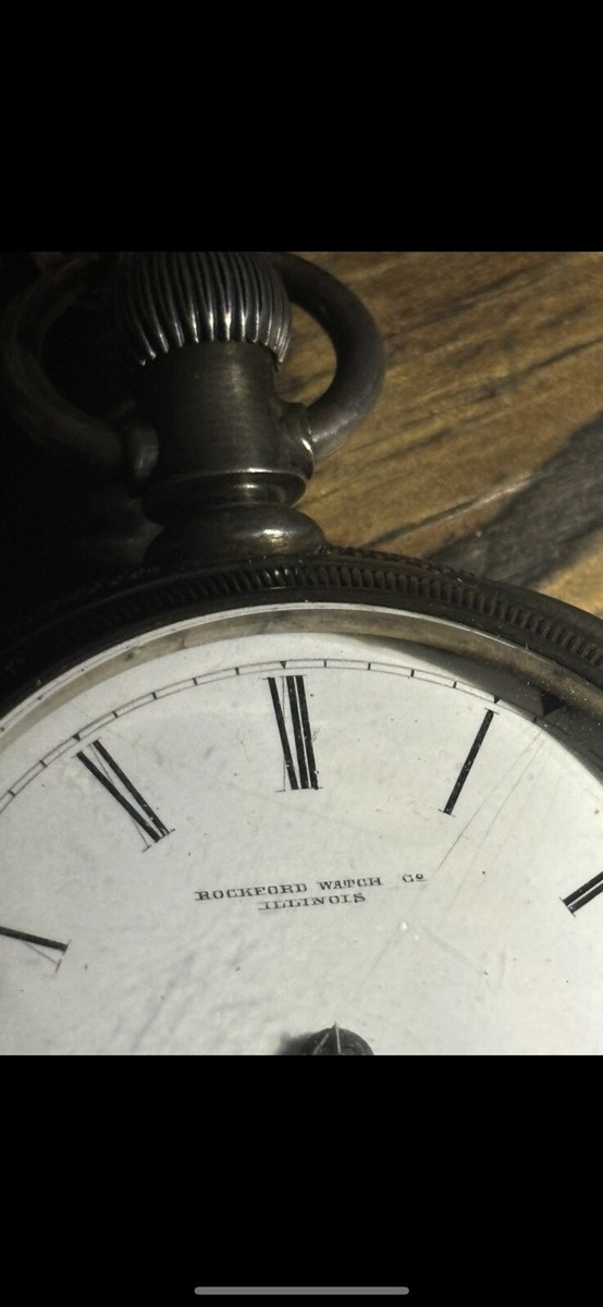 Antique rockford pocket watch