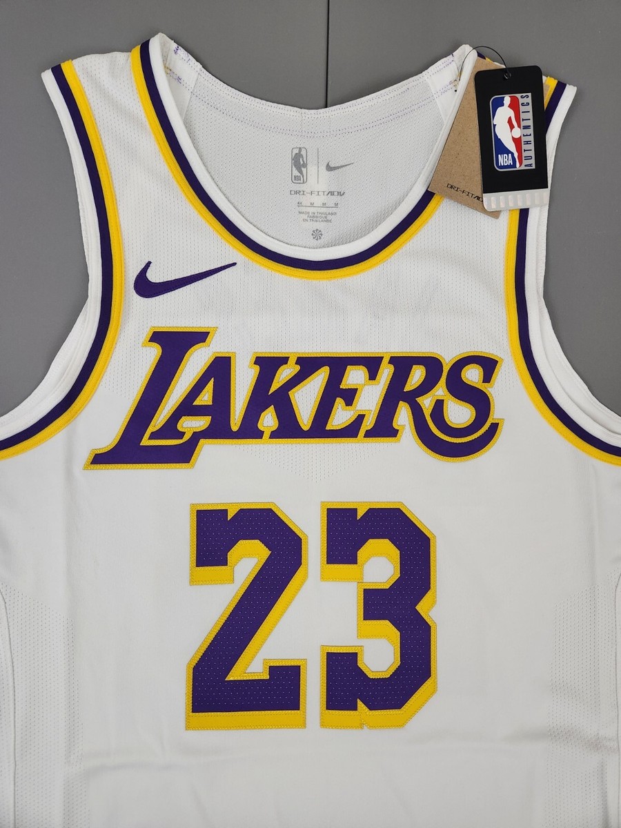 Nike Lakers LeBron James Association Edition Authentic Jersey