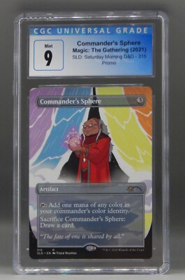 CGC 9 MTG card COMMANDERS SPHERE Dungeon Master MAGIC THE GATHERING promo  D&D !! | eBay