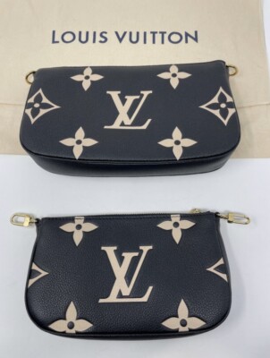 Louis Vuitton M45777 Black/Beige MULTI POCHETTE ACCESSOIRES