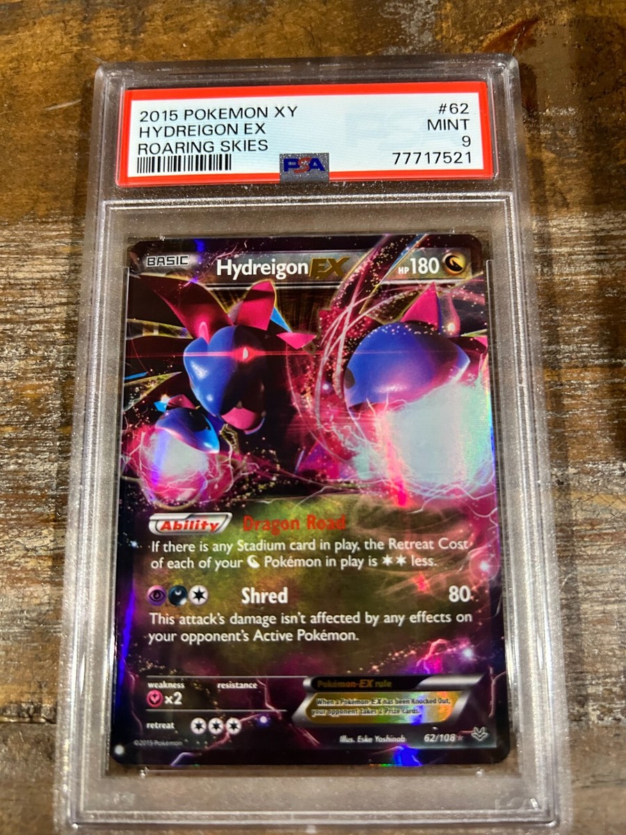 【hydreigon】 POKEMON 2015 XY Roaring Skies HYDREIGON EX PSA 9 Mint #62 RARE | eBay