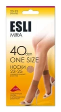 Conte/Esli Mira 40 Den - 1 Pair(Pack) - Classic Elastic Women's Socks - One Size