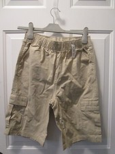 THE CHILDREN'S PLACE BOYS PULL ON CARGO SHORTS IN SANDWASH SIZE 16 SLIM NEW