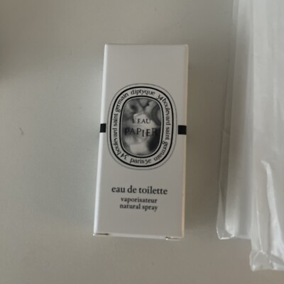 DIPTYQUE newest creation L aue Papier EDT 2ml L'Eau Papier Eau de Toilette