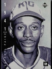1994 Upper Deck GM Ken Burns 1941 #6 SATCHEL PAIGE Kansas City Monarchs G4