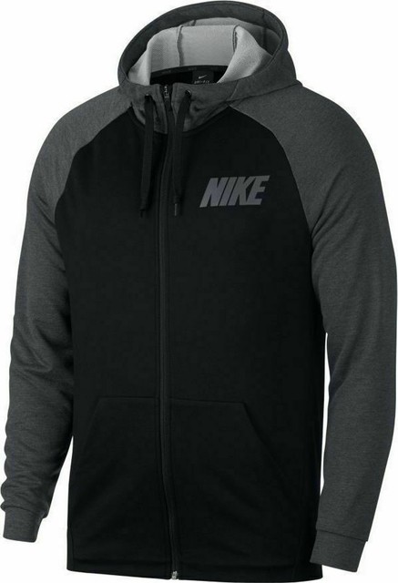 nike dry men's fleece full zip hoodie