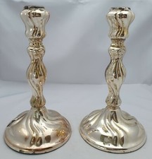 2 Kerzenleuchter 800er Silber alt