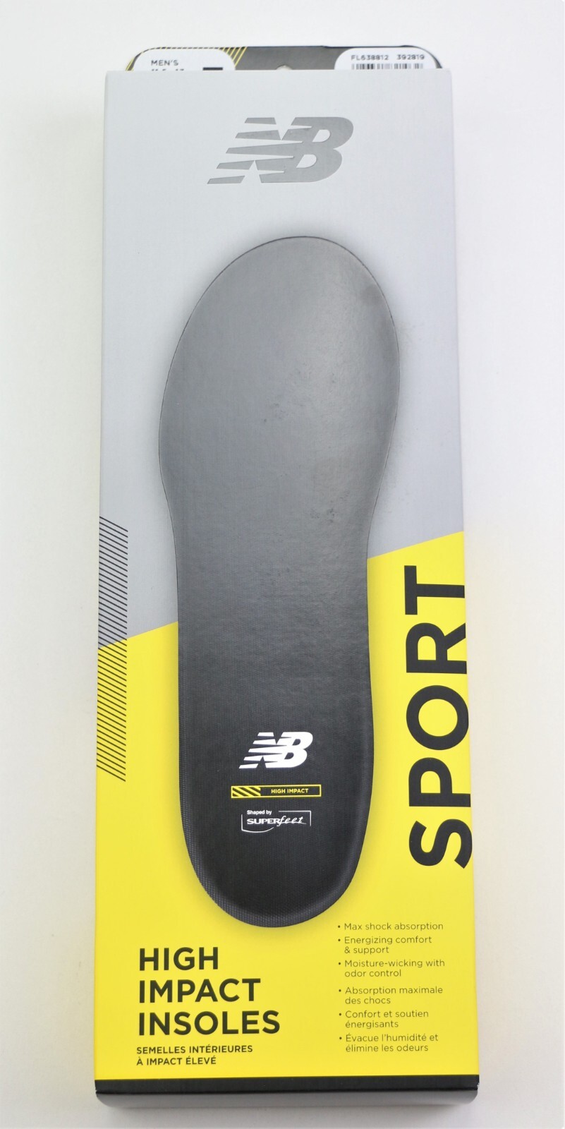 New Balance High Impact Insoles Superfeet All Sizes Upgrade Replacement