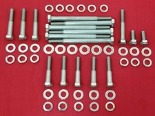 Bbf Ford 429 460 Water Pump Timing Cover Stainless Steel Hex Bolts Kit Set