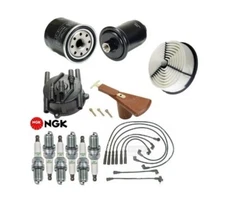 Tune Up Kit Air Oil Fuel Filters Wire Plugs for Toyota Pickup V6; 3.0L 1988-1991