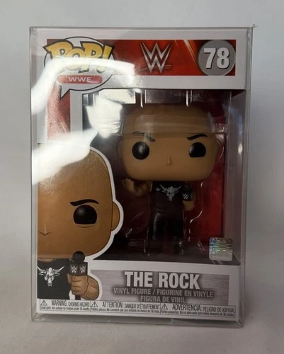 NEW FUNKO POP! WWE The Rock #78 Dwayne Johnson Vinyl Figure
