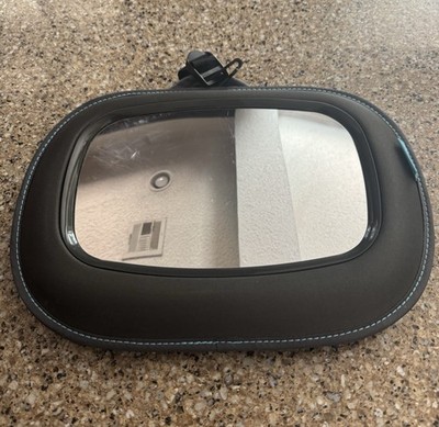 Munchkin Brica Baby In-Sight Car Mirror - 12  x 9  - Black with Adjustable Strap