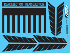 Estes Sizzler Rear INjection Decals