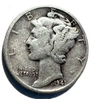 1941 10C Mercury Dime