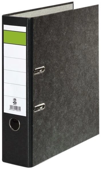Ordner A4 80mm neutral schwarz
