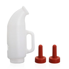 Calf Milk Feeding Bottle Calf Nursing Feeding Supplies Leakproof Silicone Nipple