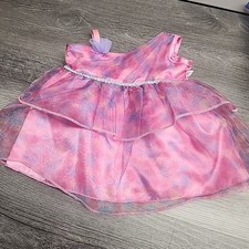 Pick One Build-A-Bear Pink Silver Floral Candy Sparkles Sequins Ruffle Dresses