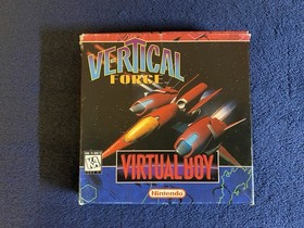 Vertical Force CIB Virtual Boy Nintendo OOH AAH!!!