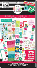 Happy Planner STCKRS, Christmas Joy, 979/Pkg